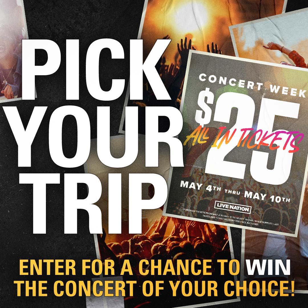 Concert Week: Pick Your Trip National Contest Rules