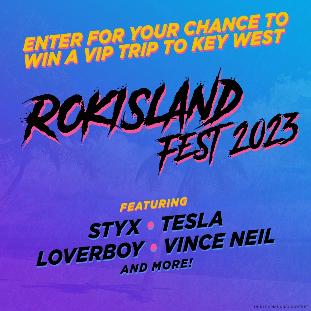 Win a VIP Trip to RokIsland Fest in Key West! National Contest Official Rules