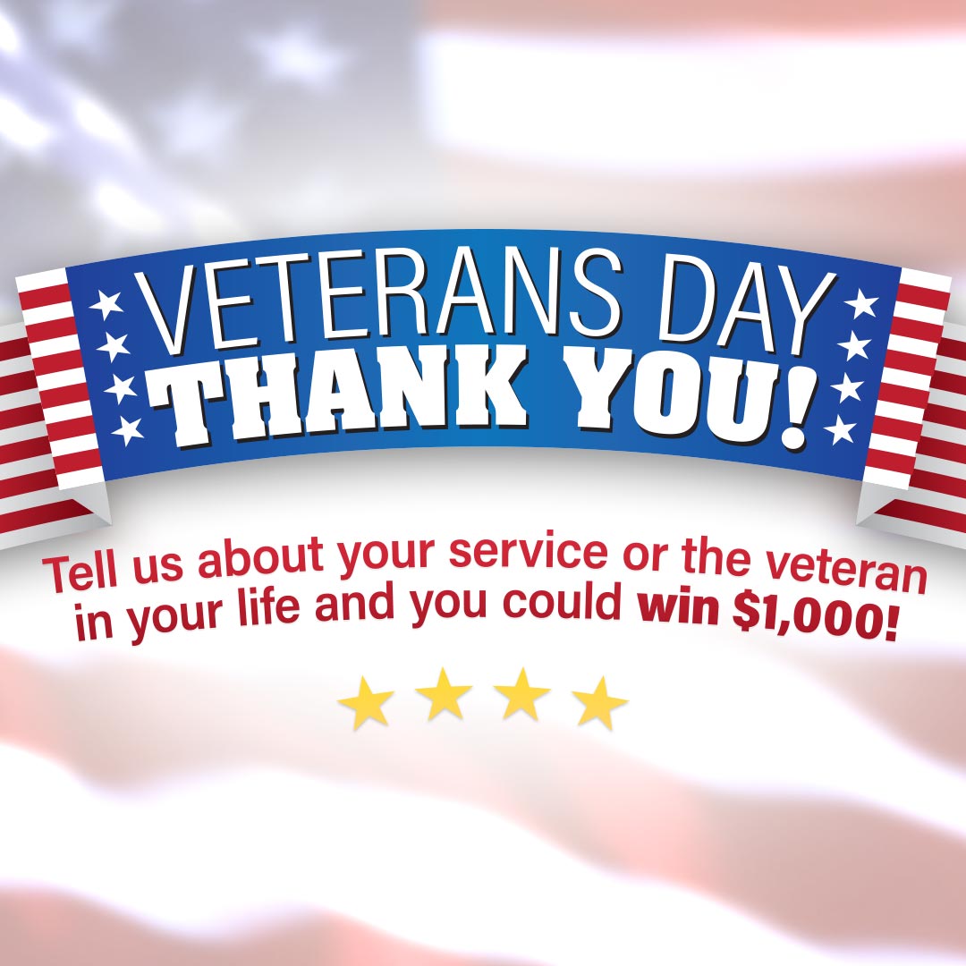 Cumulus Media Radio Station Group’s “Veteran’s Day Thank You” National Contest Official Rules