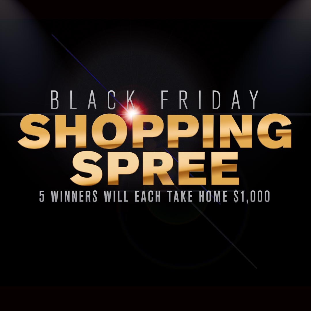 Cumulus Media Radio Station Group’s  “BLACK FRIDAY SHOPPING SPREE”  National Contest Official Rules