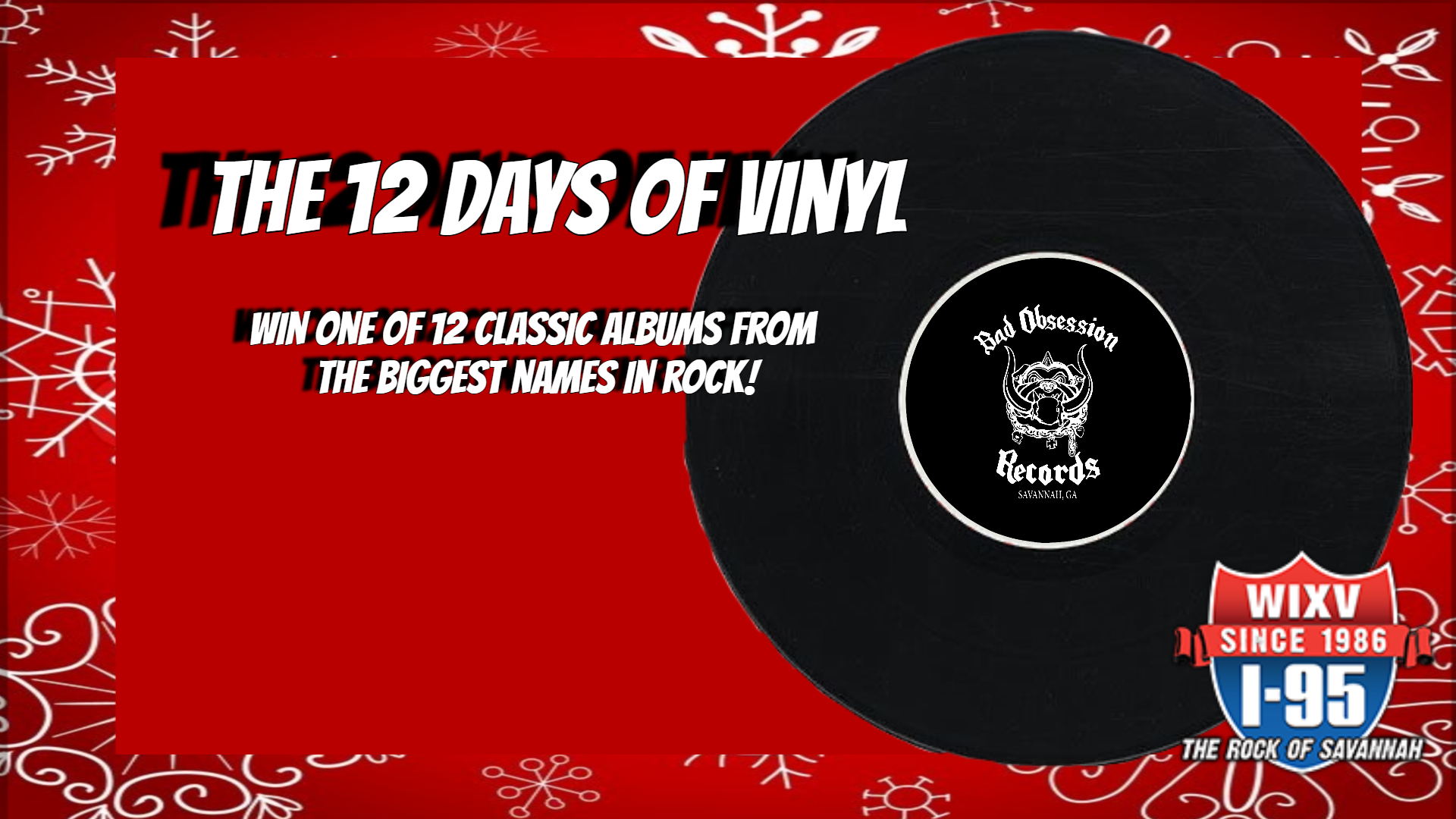 12 Days of Vinyl Contest Rules