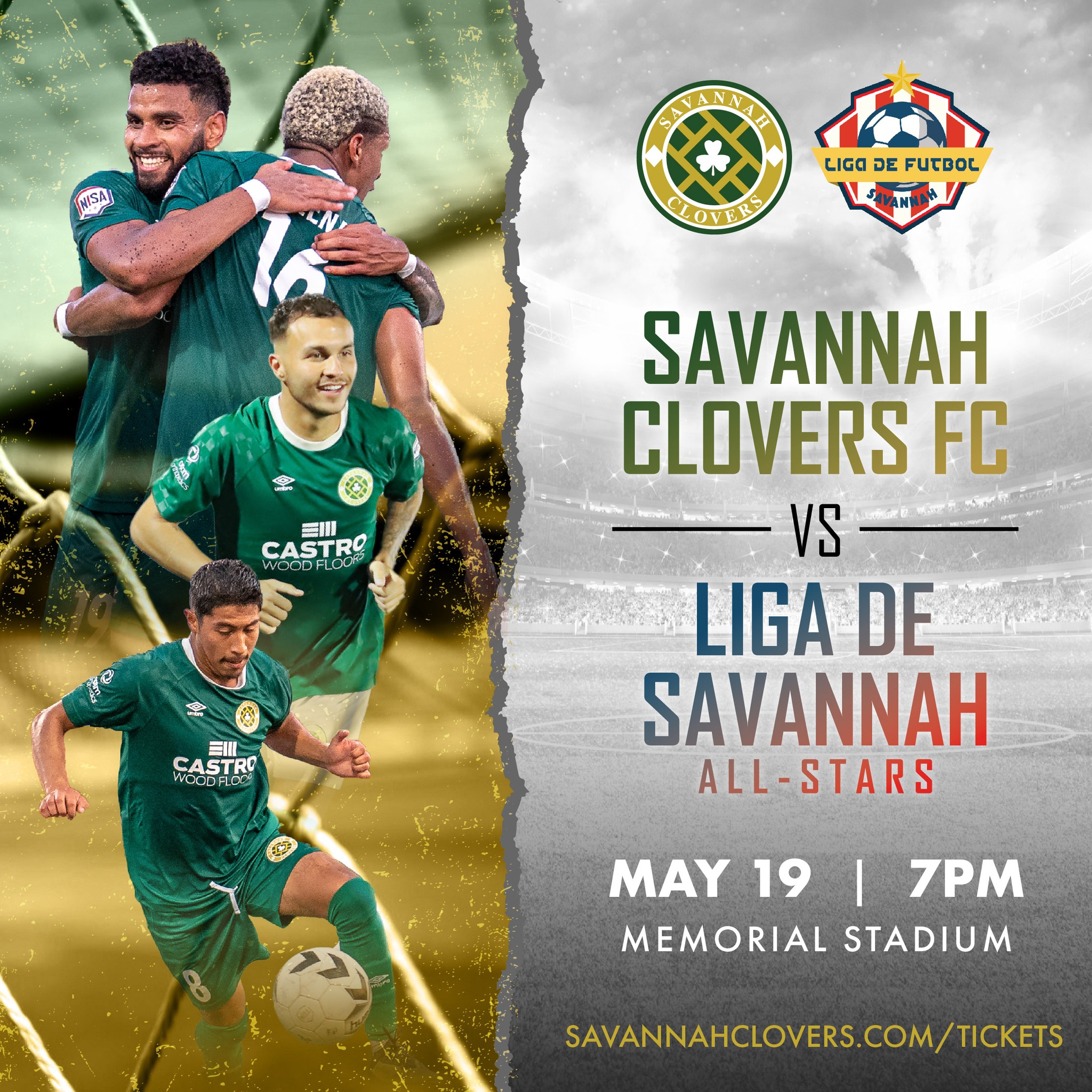 Savannah Clovers v Liga De Savannah Contest Rules