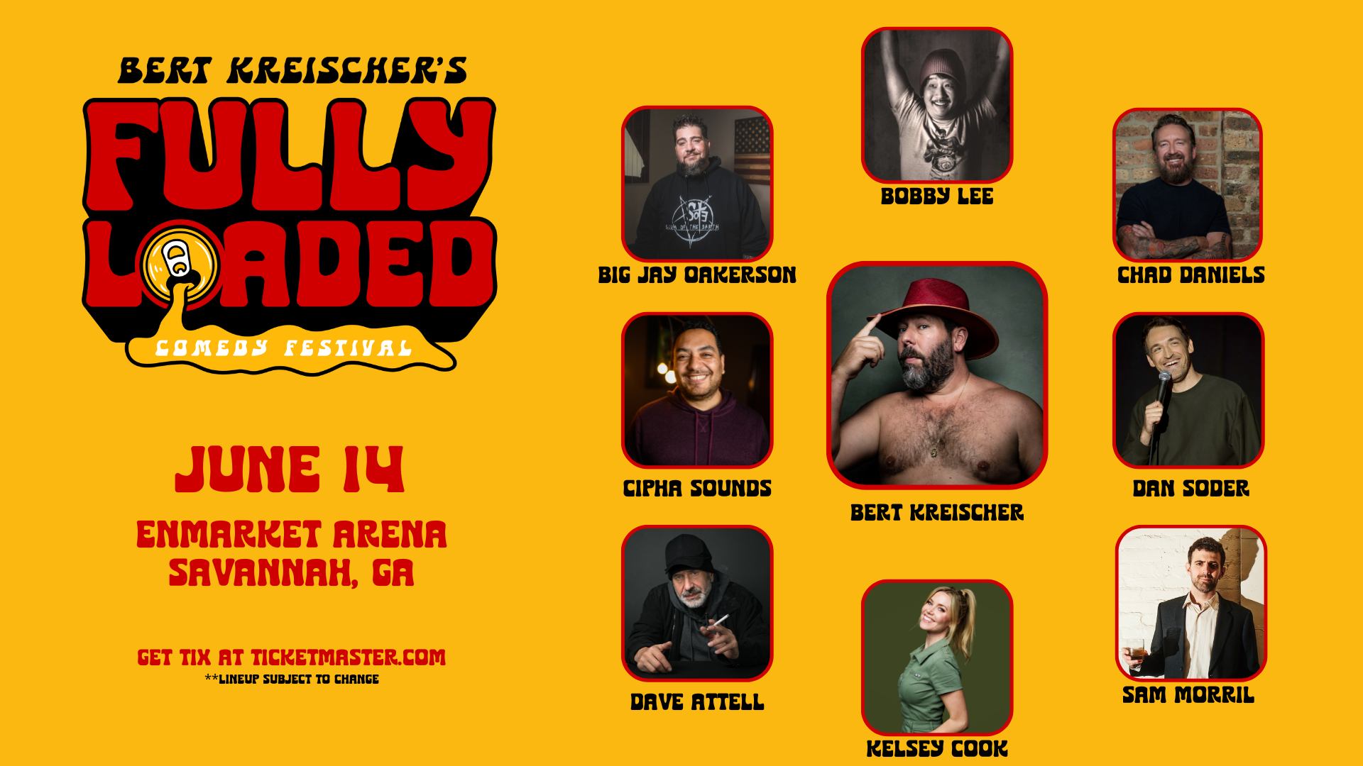 Bert Kreischer Contest Rules