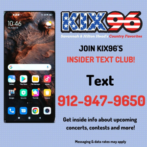 Join the KIX96 Insider Text Club!
