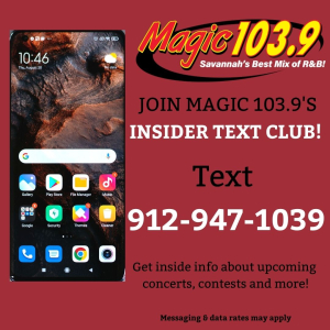 Join the Magic 103.9 Insiders Text Club!