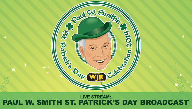 Paul W. Smith St. Patrick’s Day Celebration: 2014 Live Stream