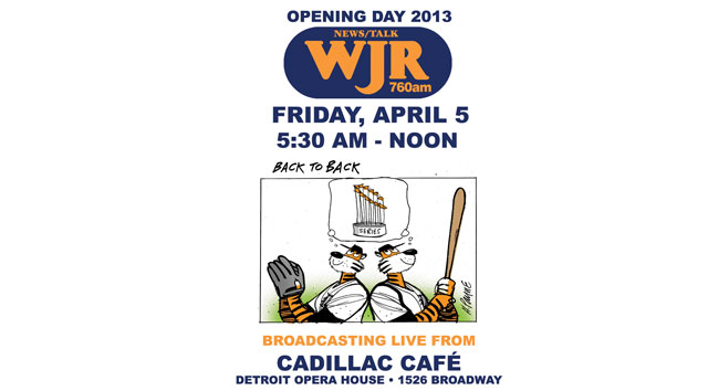 Join Paul W. and Frank for Opening Day!