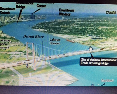 A name for the new bridge between Detroit and Windsor