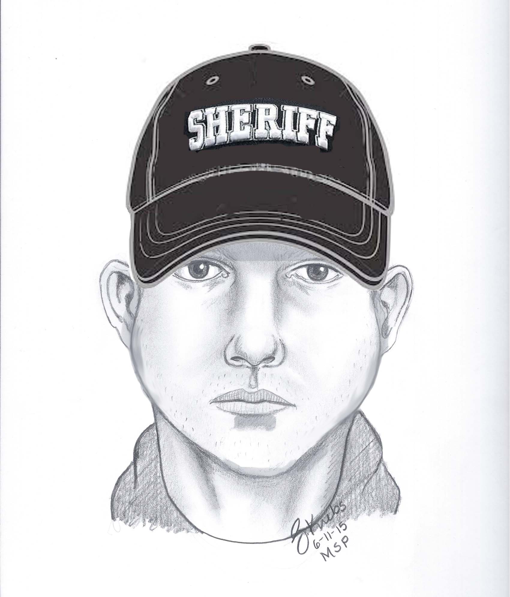 Oakland County Sheriff’s Office releases sketch of man impersonating police officer