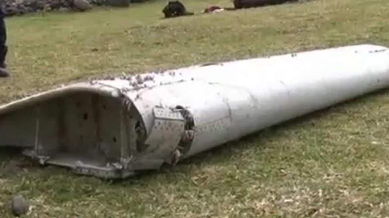 Source: Debris consistent with a Boeing 777 like missing Malaysia Airlines Flight 370