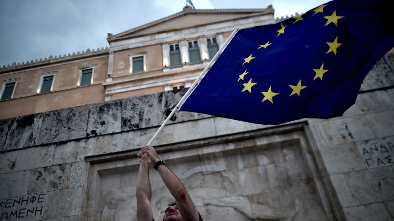 Greek parliament votes for bailout plan