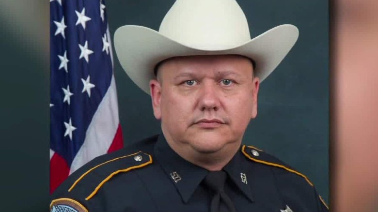 Texas deputy shot to death while refueling his patrol car. Suspect has been arrested