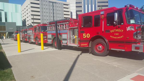 New Firetrucks for the Detroit Fire Department