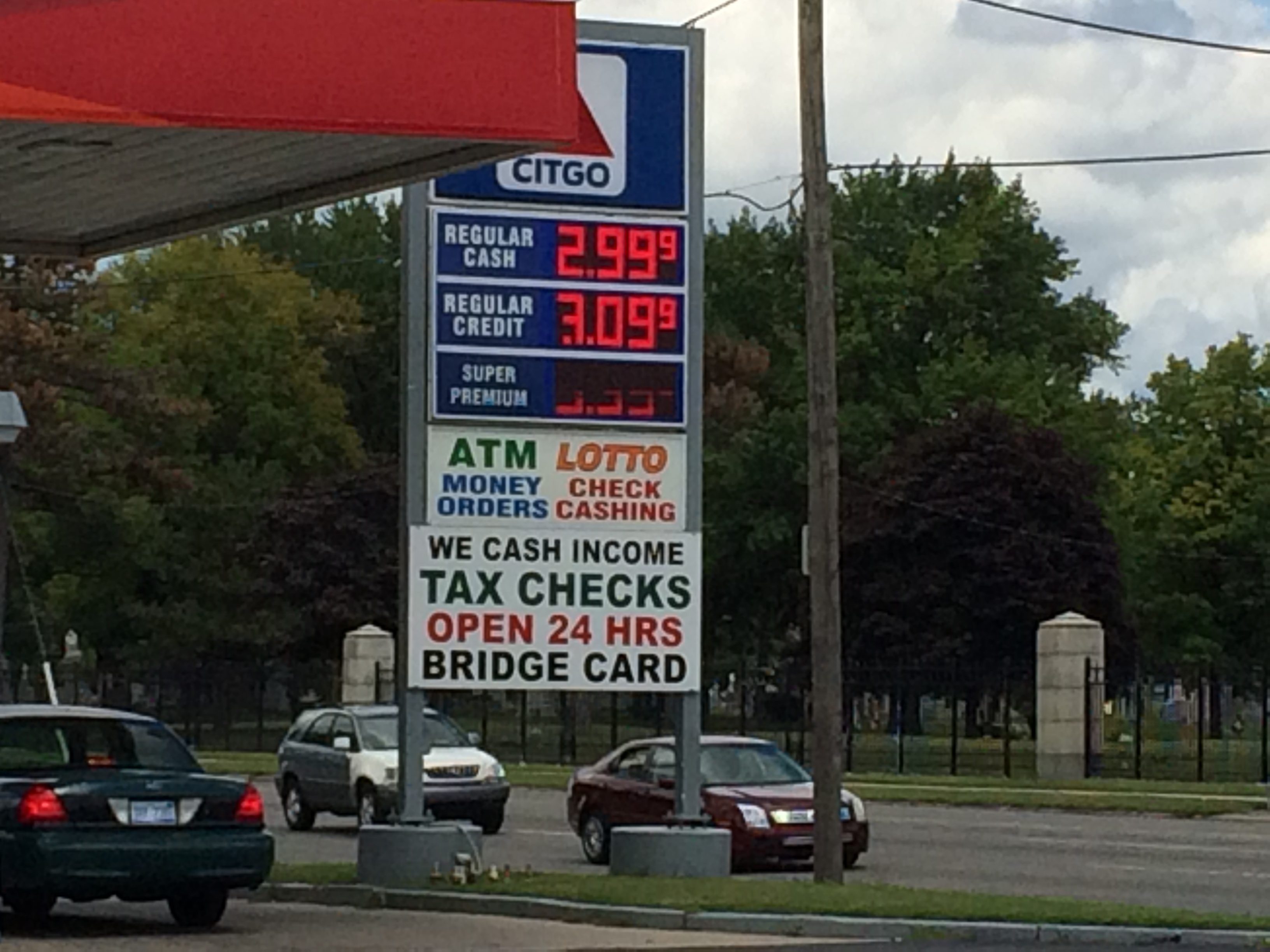 Gas prices climb suddenly