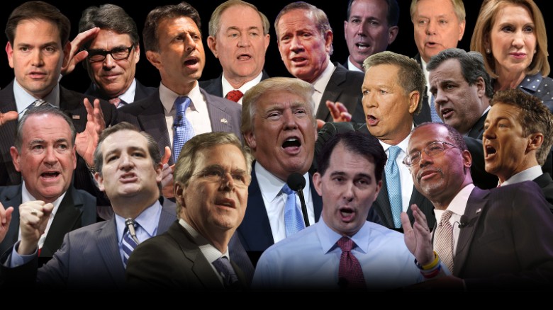 Top moments from first GOP presidential debate