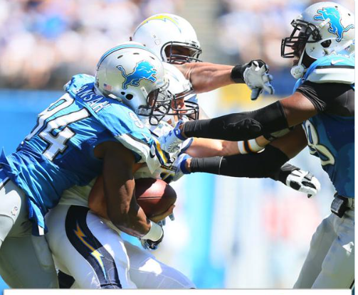 Lions lose lead  – and lose to Chargers 33-28