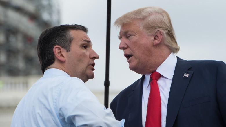 Trump, Cruz rally against Iran deal