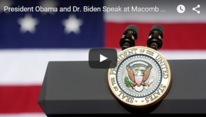 Watch President Obama’s Speech from Macomb Community College