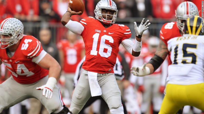 Ohio State quarterback J.T. Barrett arrested