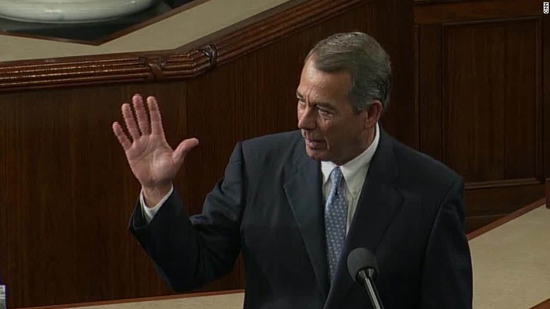 Paul Ryan elected Speaker of the House, Boehner bids emotional farewell to Congress