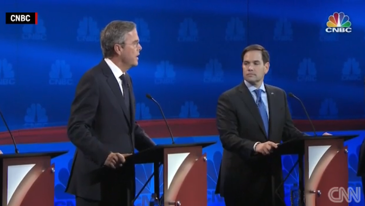 GOP Debate: Jeb Bush and Marco Rubio are done playing nice.