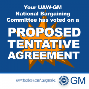 UAW - GM Facebook Page