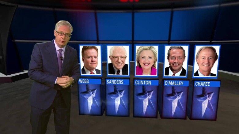 The rules of the CNN Democratic Debate