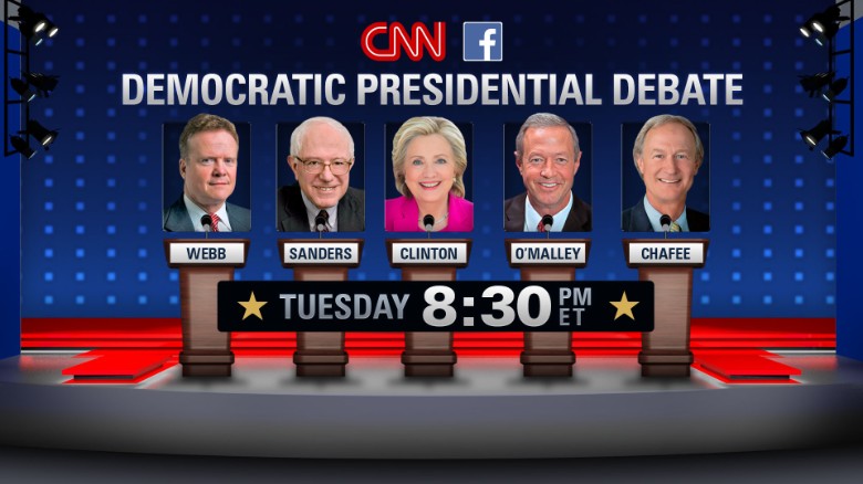 CNN releases Democratic debate order