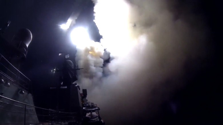 Russia fires missiles from warships into Syria