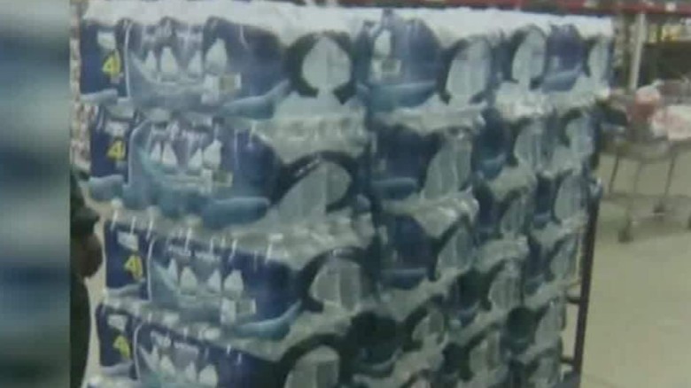 Detroiters helping out, delivering water to Flint