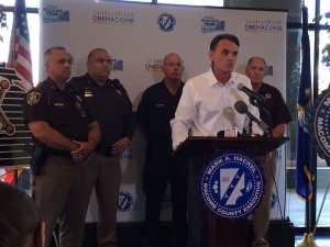 Macomb County Executive Mark Hackel: deputies did nothing wrong