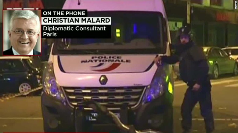 Christian Malard: ‘There are 4 explosions right now” in Paris