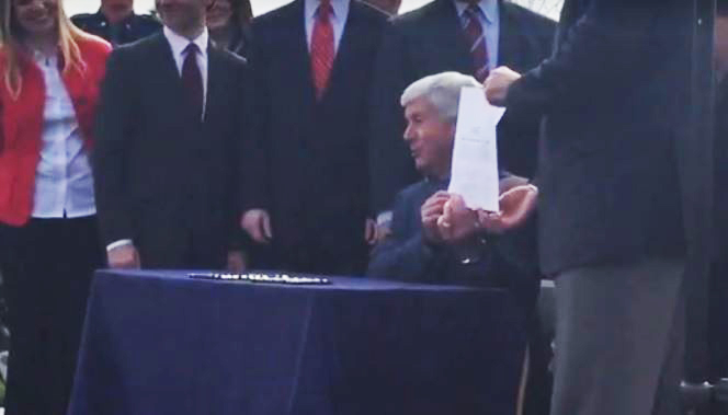 Are we finally on our way to better roads? Governor Snyder signs funding package