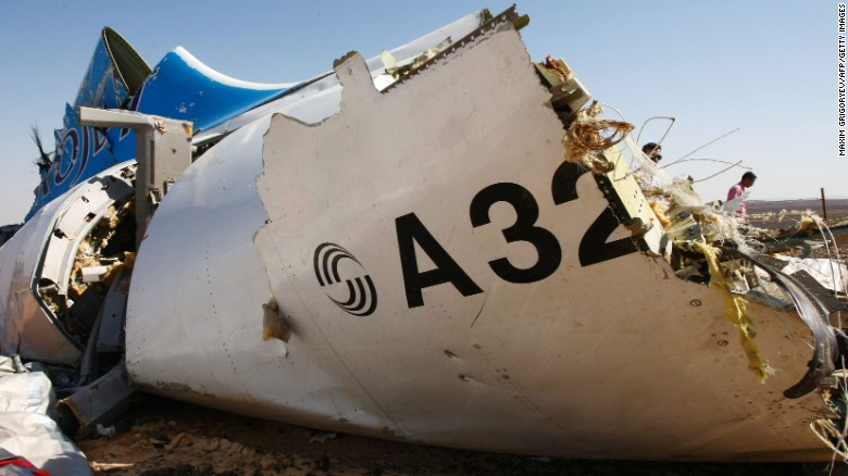 All fights from Egypt’s Sinai Peninsula remain grounded in wake of reports of explosive aboard Russian plane