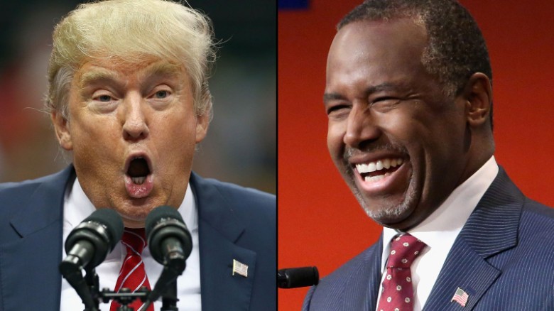 Poll: Trump and Carson tied nationally