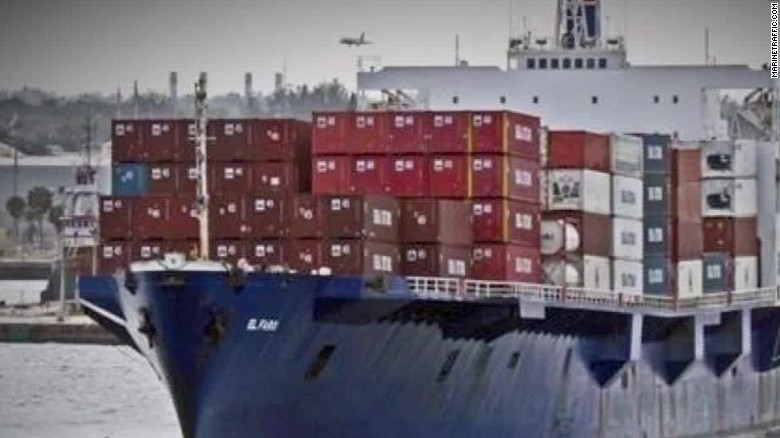 U.S. Navy identifies ship wreckage as El Faro