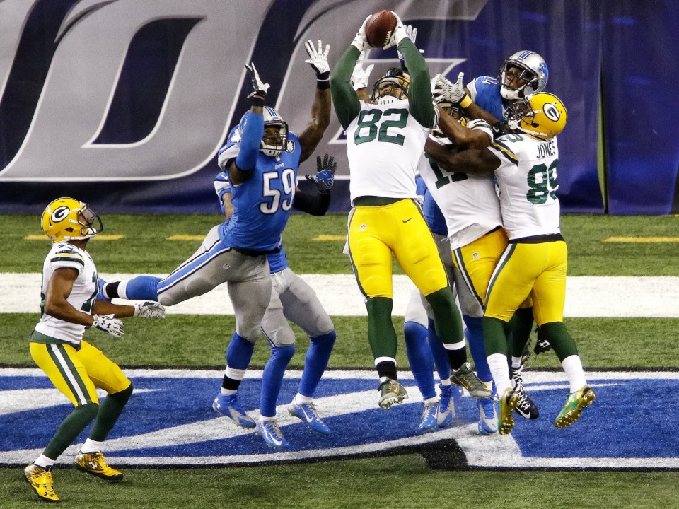 Jim Caldwell: Lions’ loss on Rodgers-to-Rodgers Hail Mary ‘heart-wrenching’