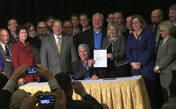 Gov. Snyder signs $28 Million supplemental bill providing immediate funding to Flint recovery