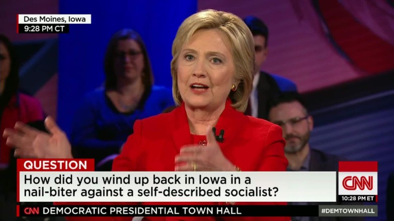 Hillary Clinton: This is a tough campaign