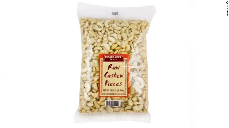 Trader Joe’s recalls cashews