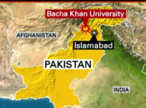 Pakistan University map from CNN