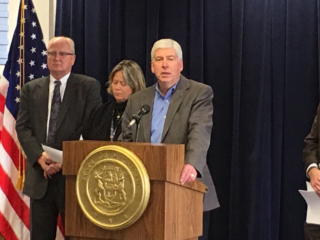 Governor Snyder_Presser