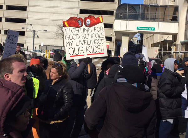 Detroit teachers talking about district-wide strike