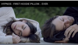 Sleep pretty much anywhere with your hoodie pillow