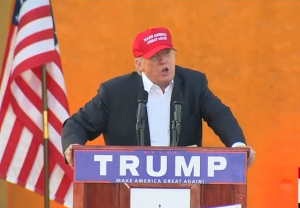 Trump tells crowd he plans a win at Nevada Caucus