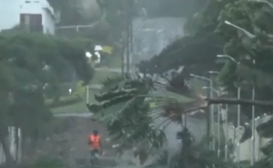 Tropical cyclone hits and devastates Fiji