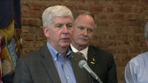 Governor Snyder gives update on what it takes to replace Flint’s water lines