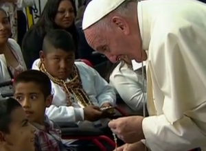 Pope Francis wraps up visit to Mexico with mass and speaking to the people