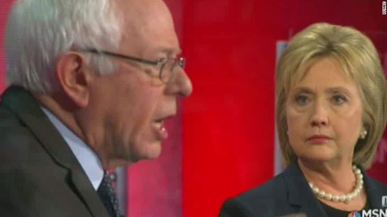 Clinton and Sanders get heated in debate, talk about Flint