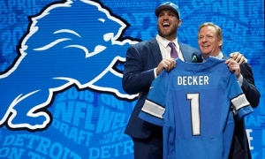 Lions draft Ohio State offensive tackle Taylor Decker in opening round of 2016 NFL Draft